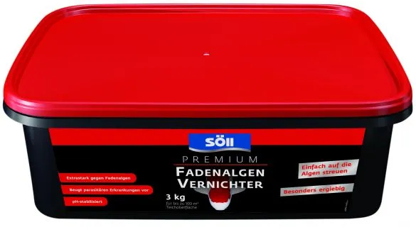 „FadenalgenVernichter 3 kg als hochwertiges Teichpflegeprodukt“